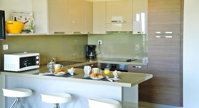 Апартаменты Comfort с 3 комнатами Residence Salina Bay, Porto Vecchio, Apartment garden side