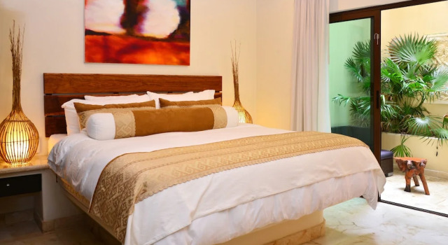 Двухместный Condo Deluxe El Taj Oceanfront and Beachside Condo Hotel