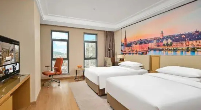 Люкс Deluxe с 2 комнатами Vienna International Hotel (Shanwei Xinli Central Plaza )