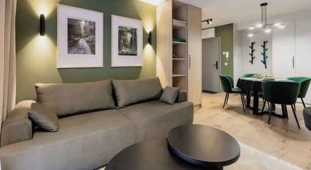 Апартаменты с балконом Apartamenty Sun & Snow Willa Zieleniec