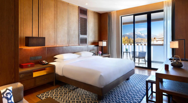 Двухместный номер Standard с видом на горы Jinmao Purelax Lijiang, The Unbound Collection By HYATT