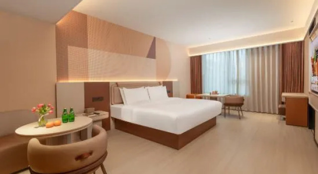 Люкс Deluxe Orange Crystal Hotel Yangzhou Wanda Plaza