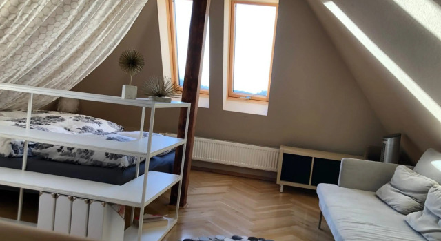 Maisonette Wohnung mit Blick über die Stadt, Prenota Hotel Hotel a Garz con parcheggio, Parcheggio