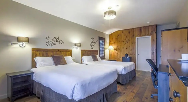 Номер Standard с видом на озеро Auberge du Lac Taureau et Condos