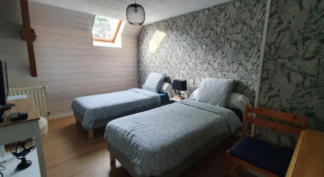 Номер Standard CHAMBRES D'HOTES AVEC PISCINE AUX AGAPANTHES DE CROMEL - Mont Saint Michel