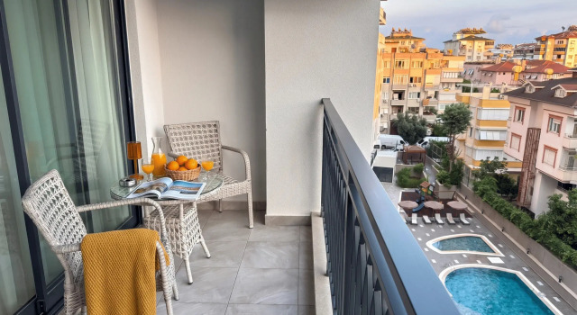 Qoople Elize B26 - Kvartira 1+1 Ryadom S Kleopatroy Apartments, Rezervovat Apartmán Alanya 