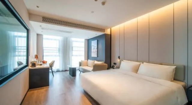 Люкс Atour Hotel Yantai Golden Beach Tianma Zhanqiao