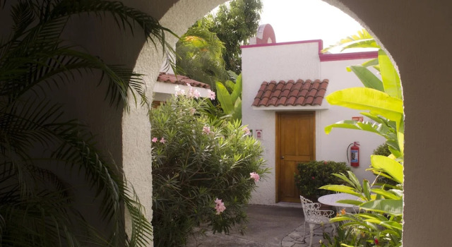 Executive Vierer Suite mit Gartenblick Suites Ejecutivas Los Arcos