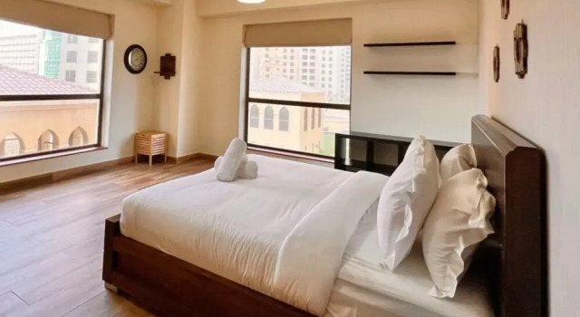 Bohemian 3 BR Apartment-Rimal 1 JBR, Забронировать Апартаменты/квартира Апартаменты Эмирата Дубая, рядом с Dubai Marina Yacht Club, Апартаменты/квартира