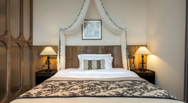 Семейный люкс Deluxe с 2 комнатами White House Yuanjing Homestay (Fairy Mountain Branch)