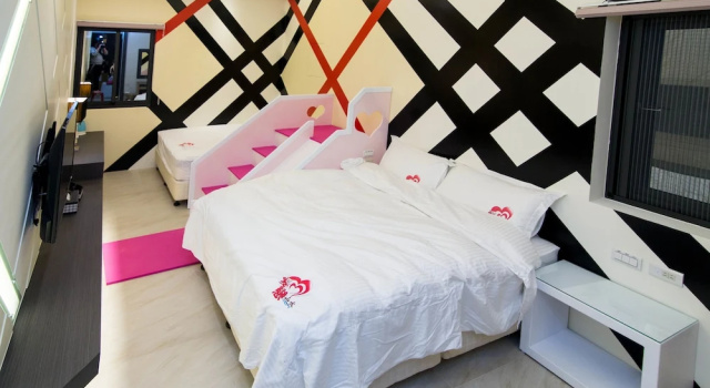 Четырёхместный номер Comfort Цокольный этаж Ai Lian Shan Shui Homestay