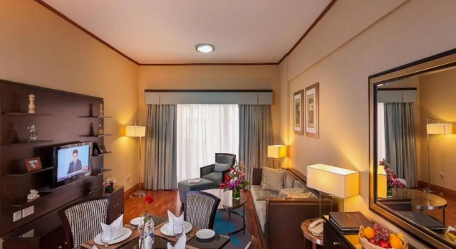 Трёхместные апартаменты c 1 комнатой Chelsea Gardens Hotel Apartment