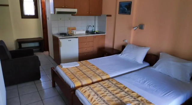 Двухместная студия Pagaseon Rooms and Apartments