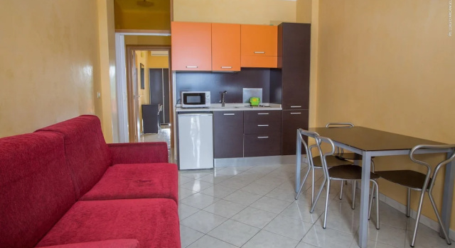 Апартаменты Classic c 1 комнатой с частичным видом на море Residence Solaris