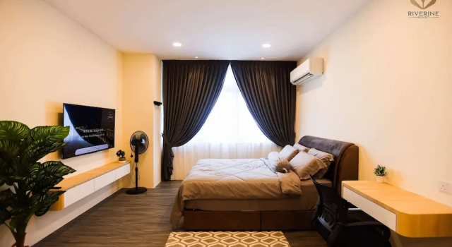 Студия Business Kuching Riverine resort