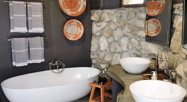 Семейный люкс с балконом и с видом на залив Mosaic Lagoon Lodge