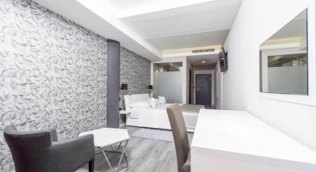 Двухместный номер Deluxe с балконом и с видом на море Sea View Luxury Rooms Seven of Nine