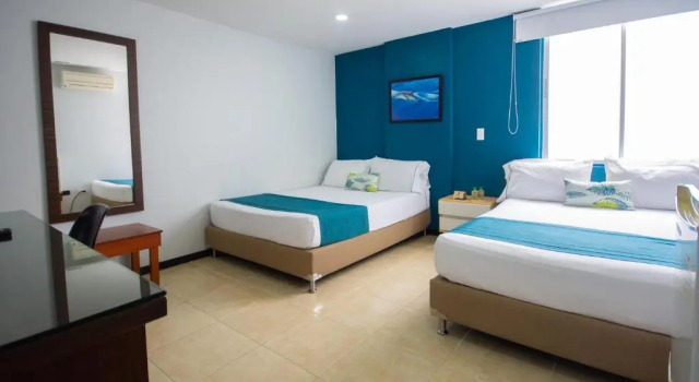 Четырёхместный номер Standard Greenview Medellin By St Hoteles