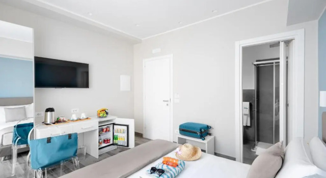 Habitación doble De lujo con balcón B&Blue