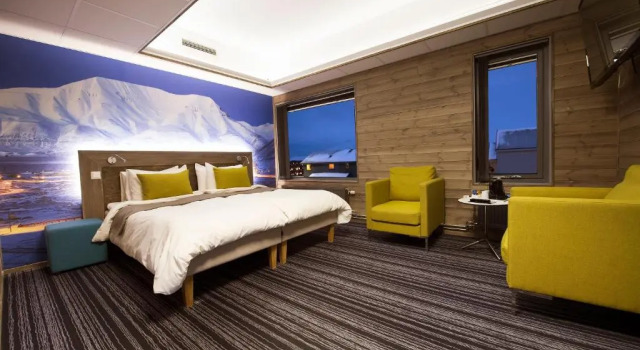 Двухместный номер Standard Svalbard Hotell | Polfareren