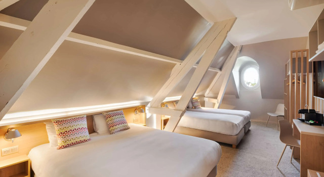 Четырёхместный номер Standard Campanile PRIME - Caen Centre Gare