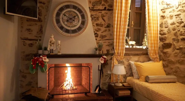 Dandy Villas Dimitsana - a family ideal charming home in a quaint historic neighborhood - 2 fireplaces for romantic nights, Prenota Villa Dhimitsana 