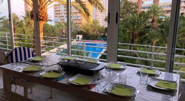 Апартаменты Alicante Plage Muchavista Vu Mer Piscine Wifi Clim