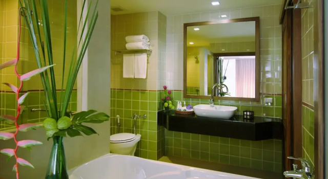 Двухместный номер Deluxe с балконом и с видом на бассейн Rarin Jinda Wellness Spa Resort