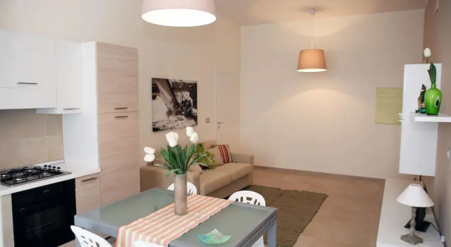 Апартаменты с видом на внутренний двор Apartment Corso Cavour