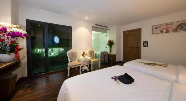 Трёхместный (без окна) номер Deluxe Diamond Hill Hotel
