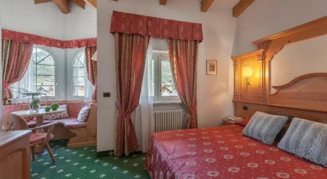 Двухместный номер Standard с балконом Brunet - The Dolomites Resort