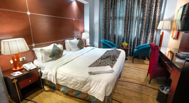 Двухместный номер Deluxe Sealamees Hotel | فندق لميس البحر