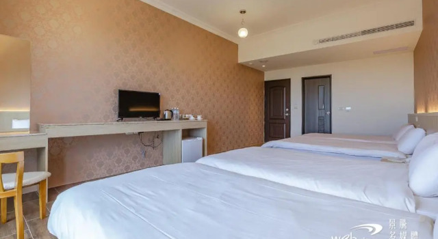 Четырёхместный номер Standard с видом на сад Taroko Inn
