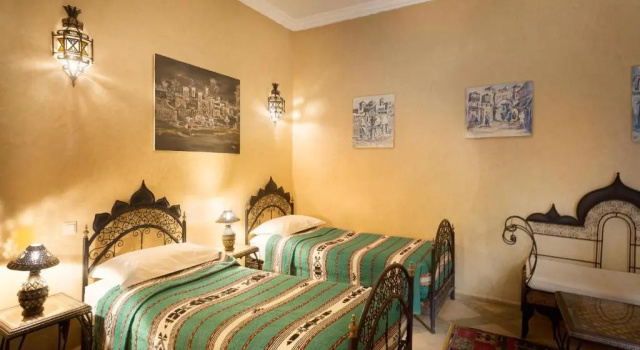 Standard Twin room Riad Sofia
