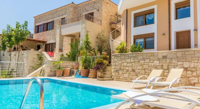 Med Villa Christina Dafnes, Забронировать Вилла Ираклион Центральный Крит
