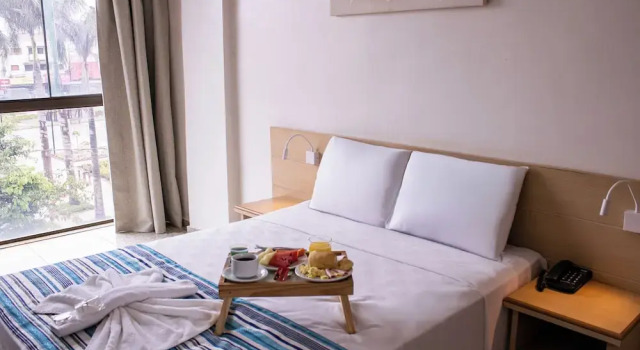 Четырёхместный семейный номер Standard Hotel Dan Inn Barretos by Nacional Inn