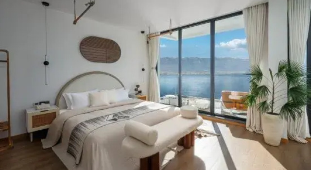 Люкс с 2 комнатами с видом на море Brahmansu · Pure Soul | Holiday Villa Guanyun Sea View Light Luxury Inn (Dali Erhai Branch)