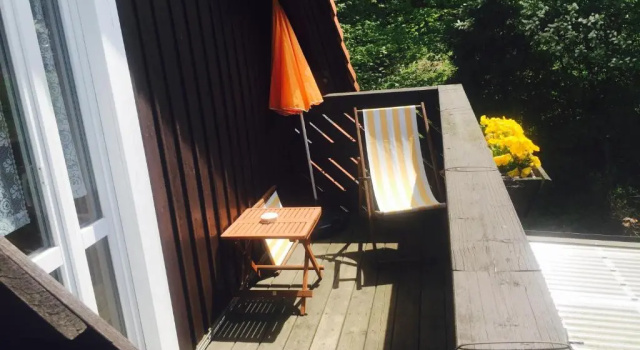 Standard simple chambre avec balcon Pension & Café Abendröte