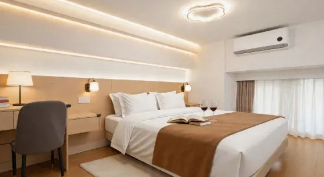 Люкс Deluxe с 2 комнатами с красивым видом из окна Boyue Zhenpin Hotel (Linhai Lucheng Road)