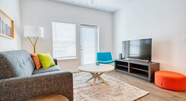 Luxe One Bedroom Apartment with Balcony
