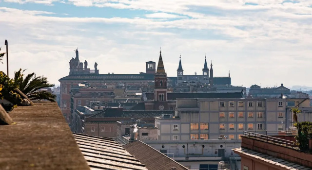Rome as you feel - Dante Penthouse - Large Terrace with View, Забронировать Отель Отели Рима 4 звезды, рядом с Piazza San Giovanni in Laterano, 4*