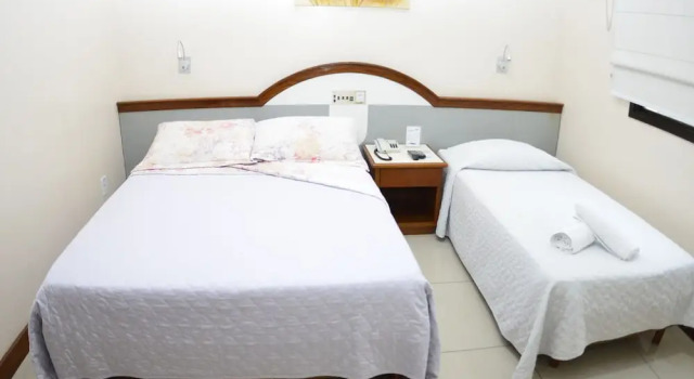 Трёхместный номер Deluxe Champagnat Praia Hotel