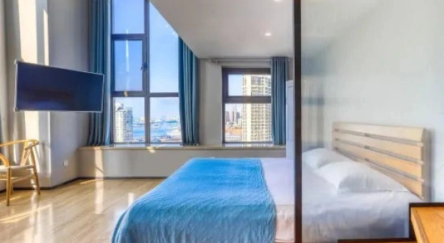 Люкс Deluxe Yuetu Seaview Holiday Apartment