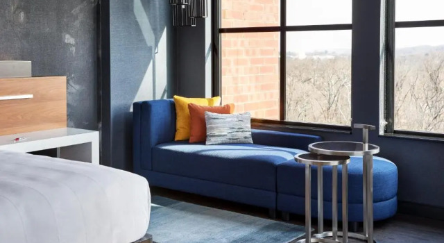 Четырёхместный номер Deluxe Marriott Owings Mills Metro Centre