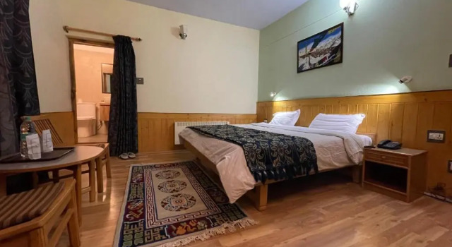 Двухместный номер Deluxe с красивым видом из окна Hotel Ladakh Greens - an Organic Retreat