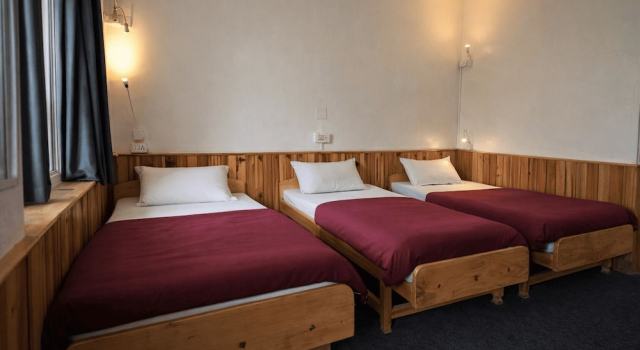 Номер Standard Beholden Stay & Cafe-Mountain View Boutique Stay in Old Manali