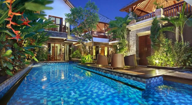 Villa Blue, Rezervovat Vila Chaty v Bali, Chalupa