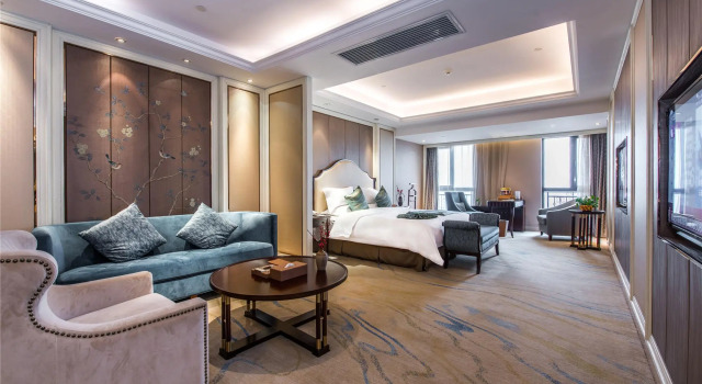 Двухместный люкс Business Qianjiang Junting Hotel, Haining
