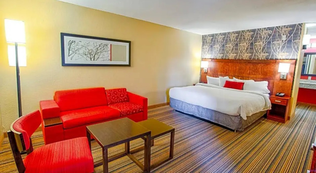 Двухместный люкс Courtyard by Marriott Fargo Moorhead, MN