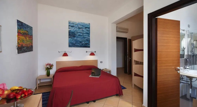 Четырёхместный номер Superior с балконом и с видом на океан Hotel Cala Luna